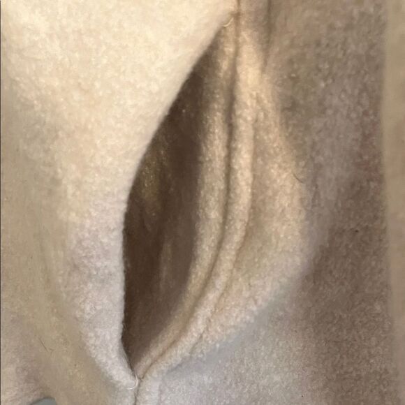 Wilfred Free The Ganna Shirt Jacket Cream Button Closure Pockets Shacket Modern - Picture 10 of 16